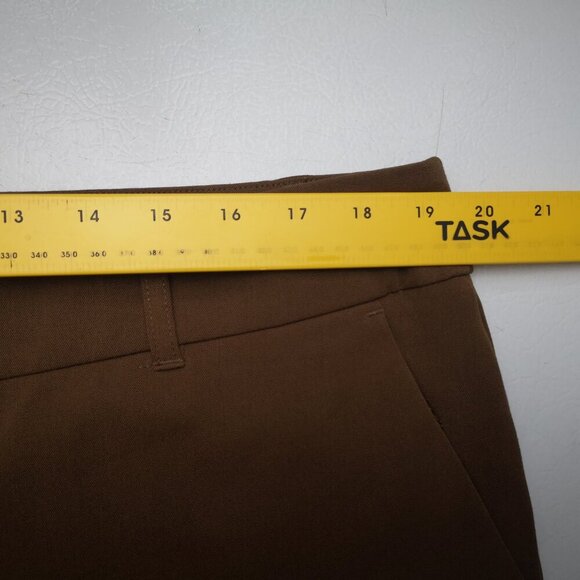 Laura Ladies Size 16 Rust Color 3 Button Detail on Leg Cuffs Dress Pants - Picture 11 of 13